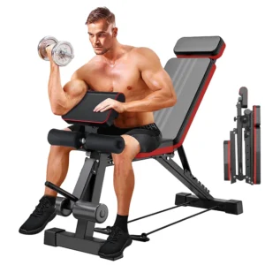 Foldable Adjustable Weight Bench