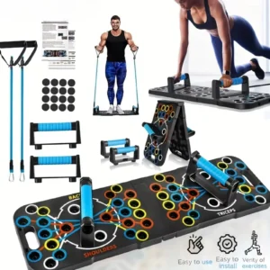 Foldable Push-Up Training Board