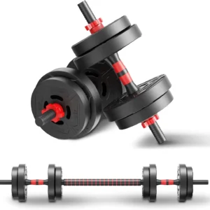 Adjustable Dumbbell Barbell Set